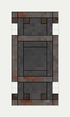 Cast Piping (T-Junction), the top (up)