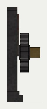 Engine Crank, the front (south)
