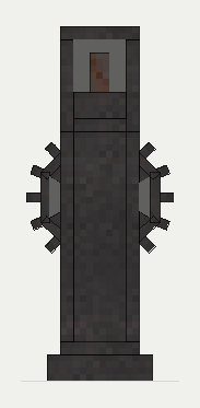 Engine Crank, the left (west)