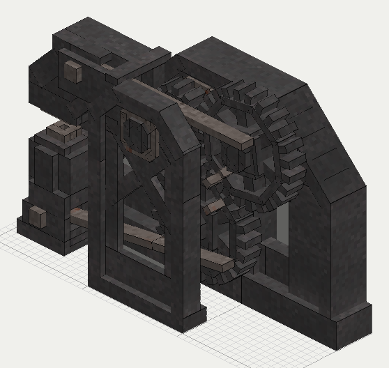 Rivet Heading Machine, isometric