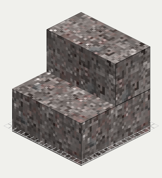 Slag Path Stairs, isometric