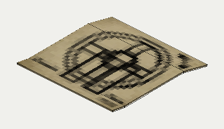 Large Flywheel Diagram, isometric