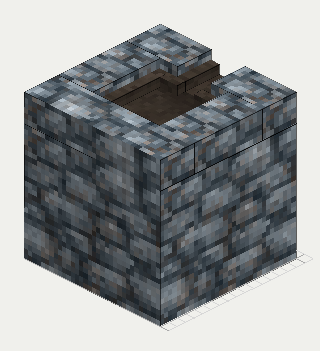 Molten Canal (Start), cobblestone, isometric