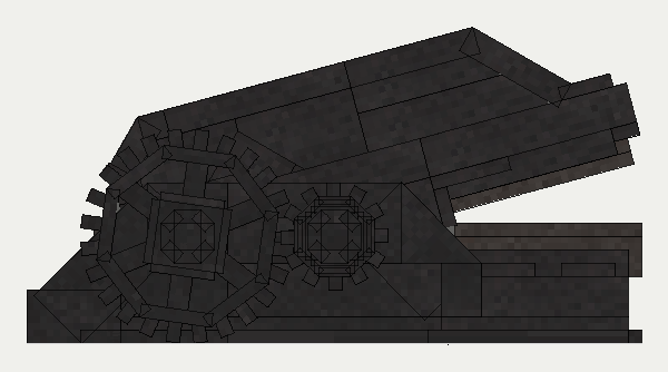 Crop Shear, the back (north)