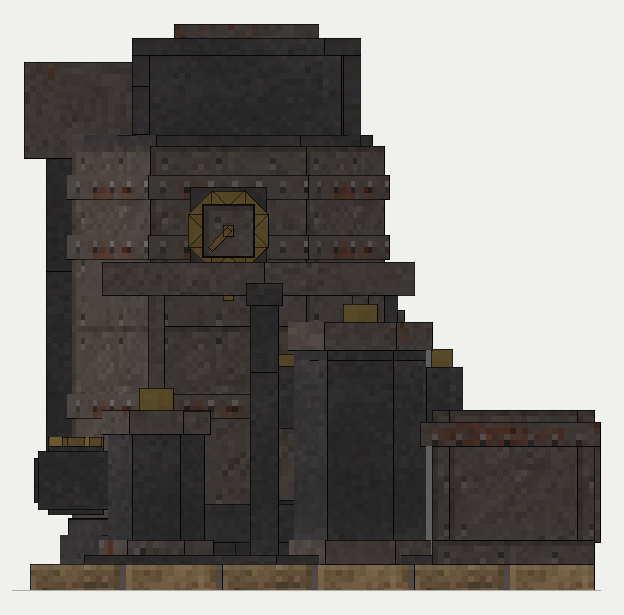 Jet Condenser, the back (north)